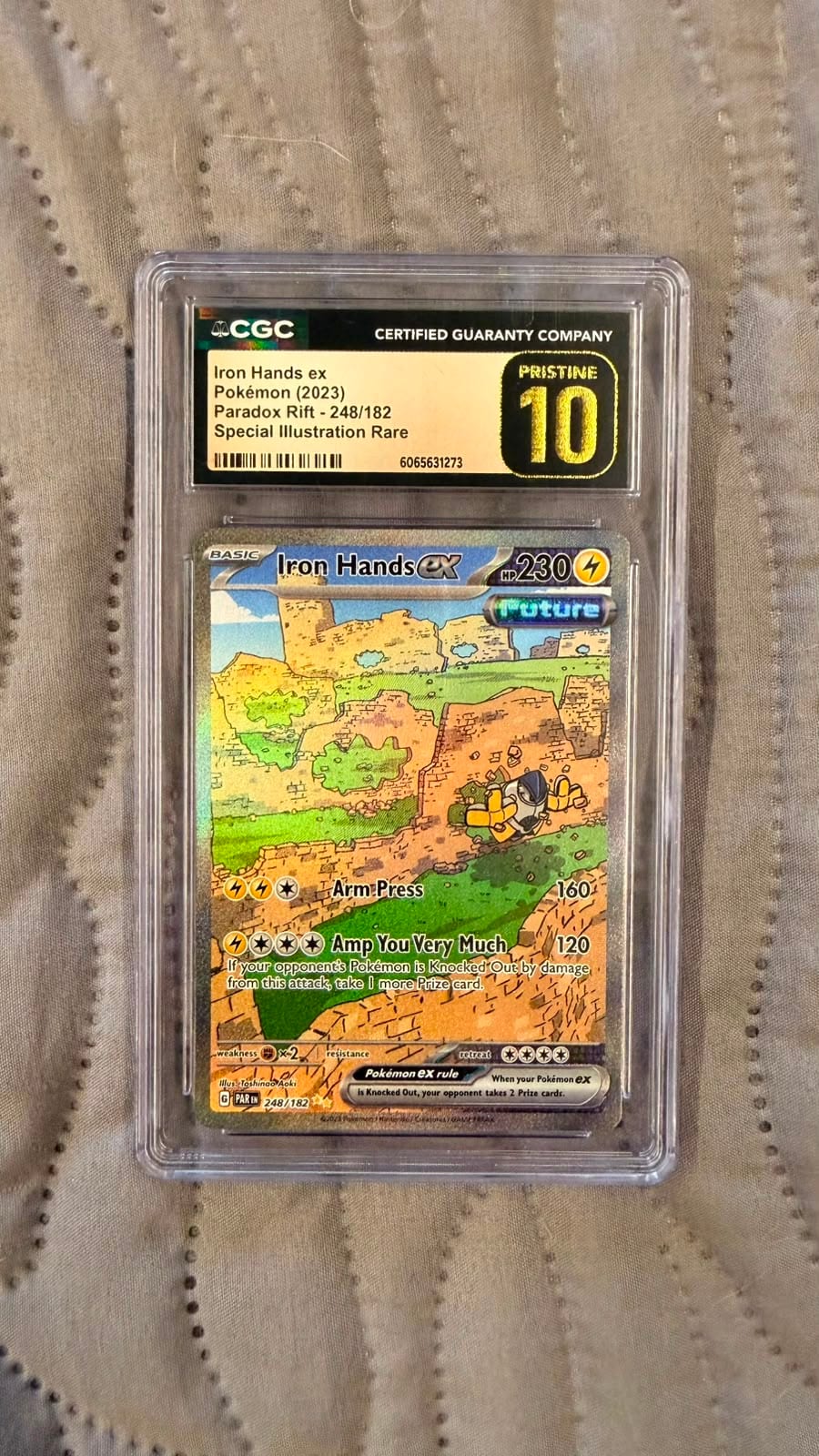 Iron Hands ex CGC PRISTINE 10 POP 17